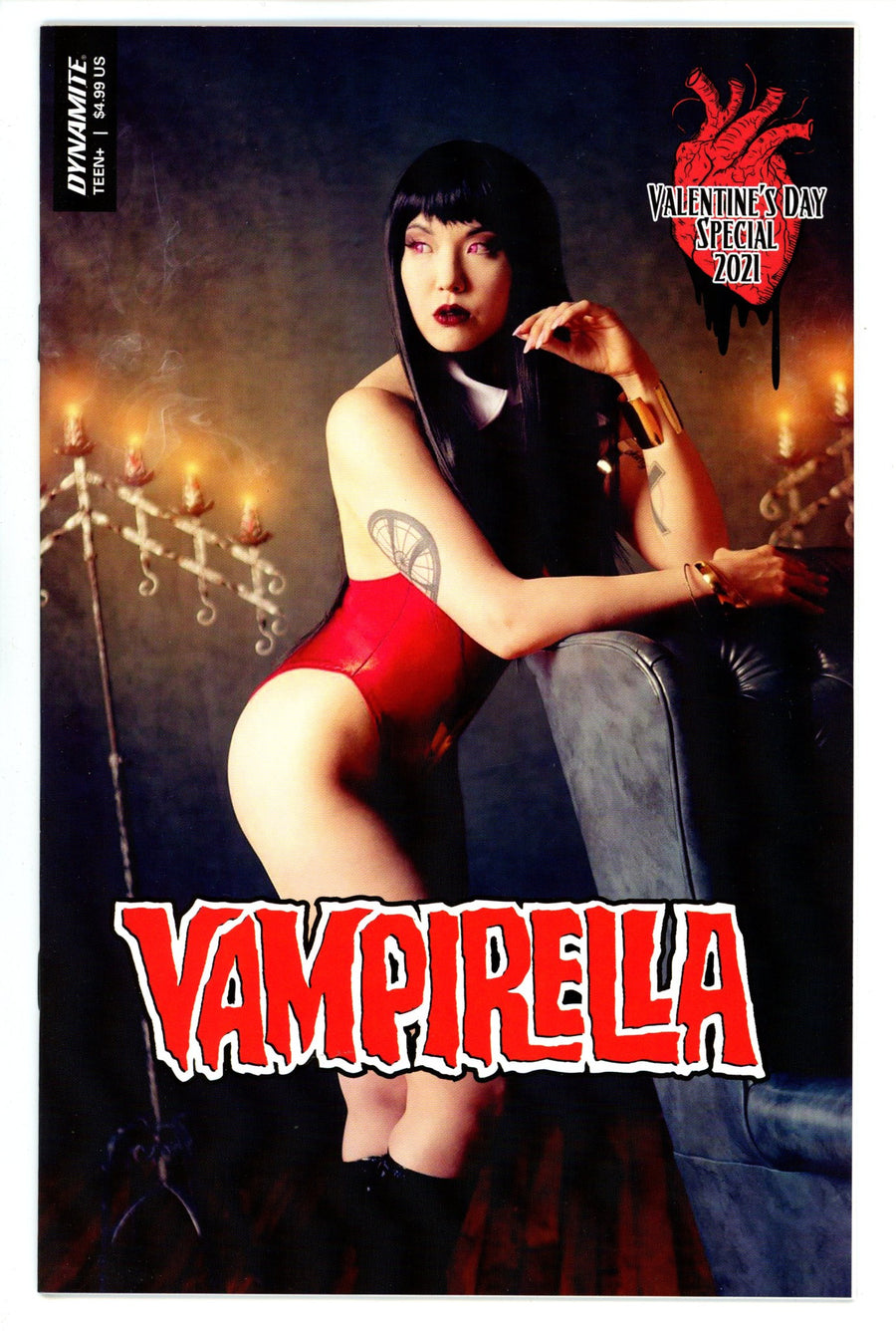 Vampirella: Valentine's Day Special [nn] High Grade (2021) Photo Cosplay Variant 