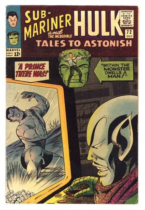 Tales to Astonish Vol 1 72 VG/FN (5.0) (1965)