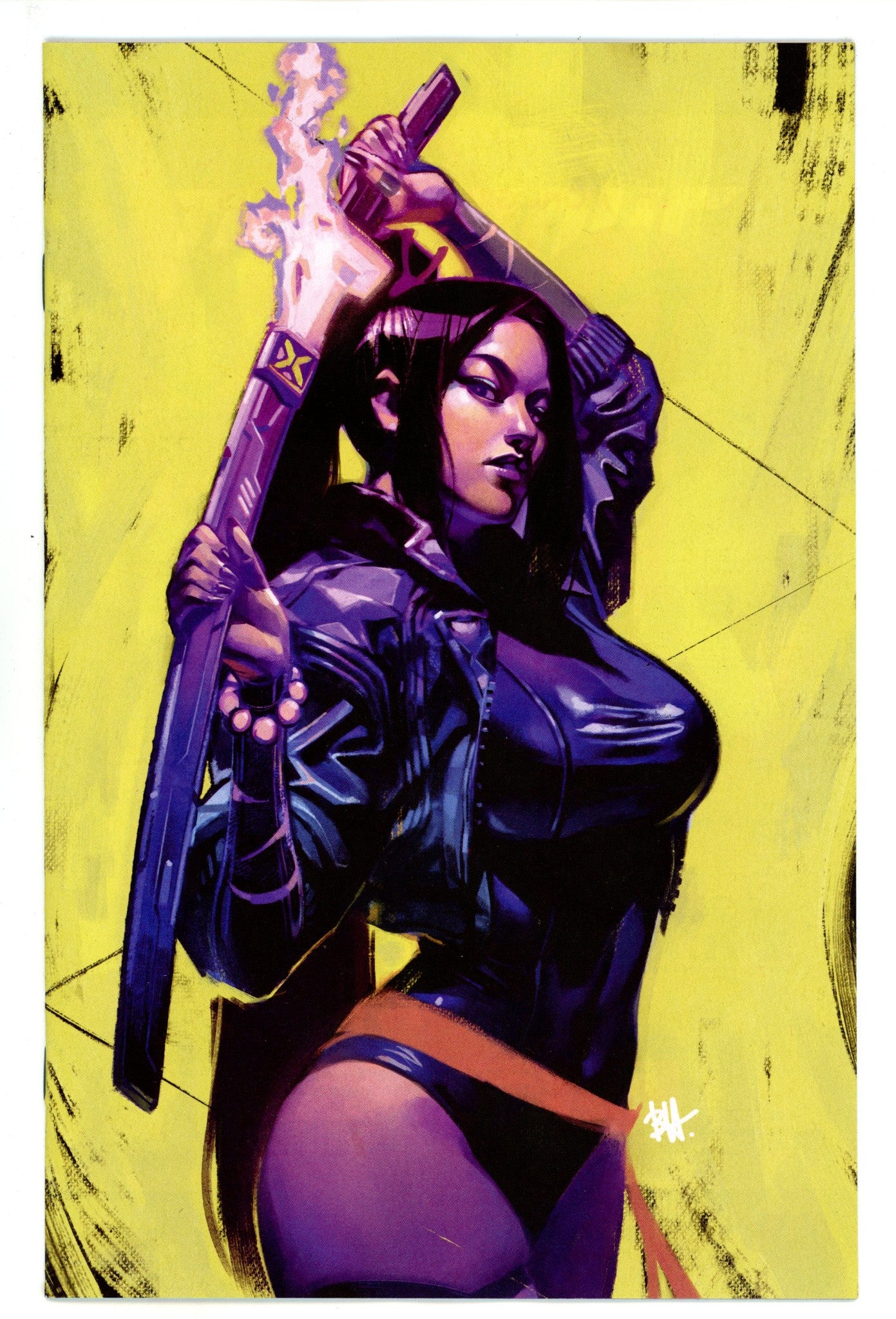 Psylocke Vol 2 5 Harvey Virgin Incentive Variant VF/NM (2025)