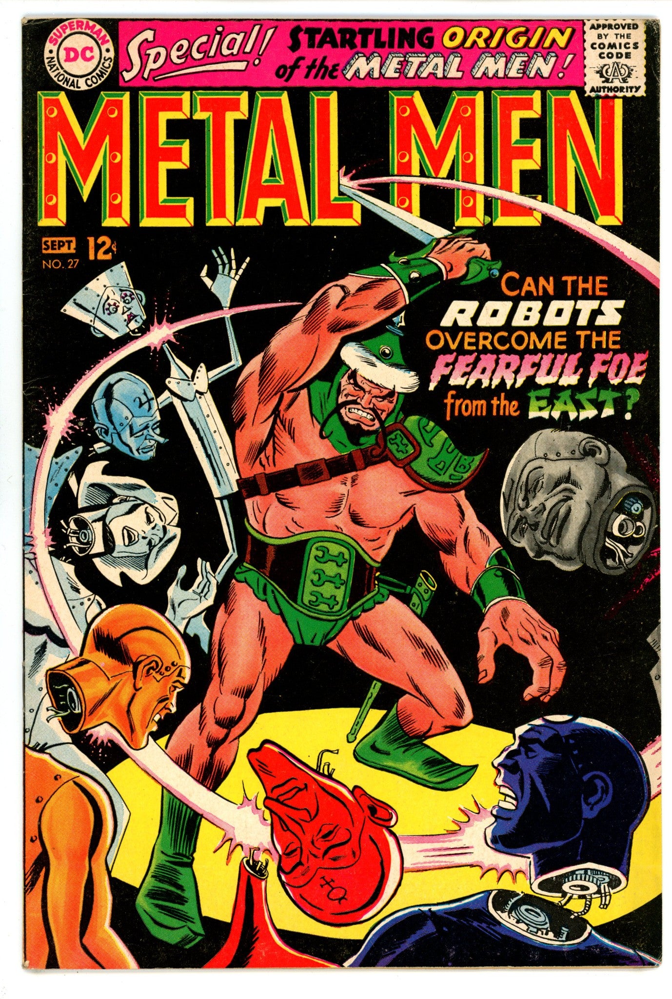 Metal Men Vol 1 27 FN/VF (7.0) (1967) 