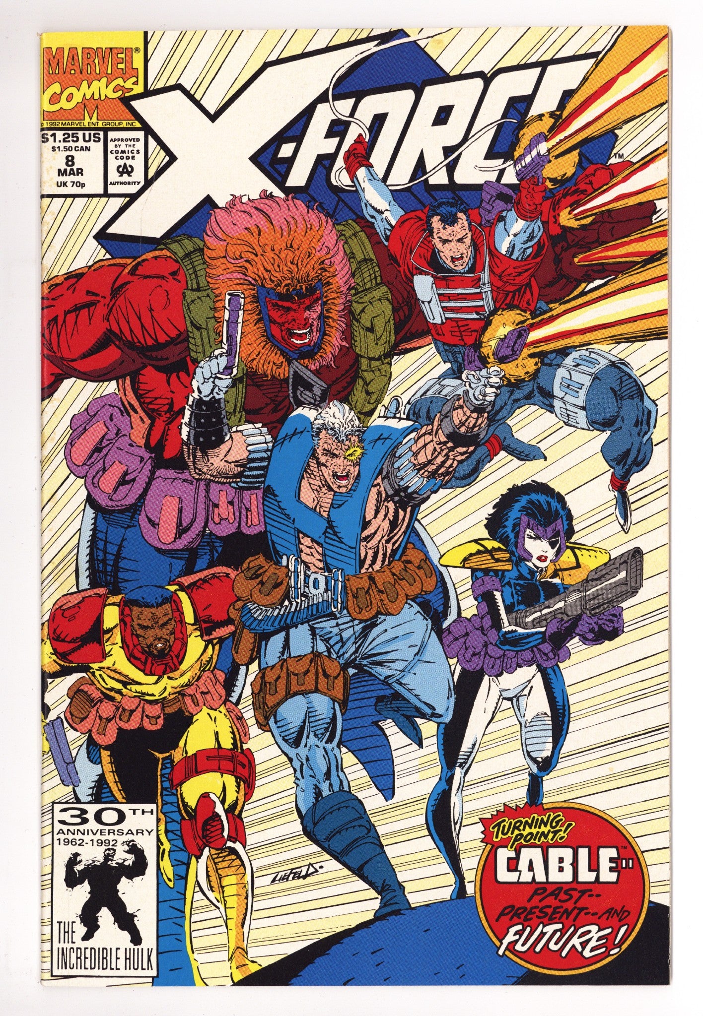 X-Force Vol 1 8 High Grade (1992) 