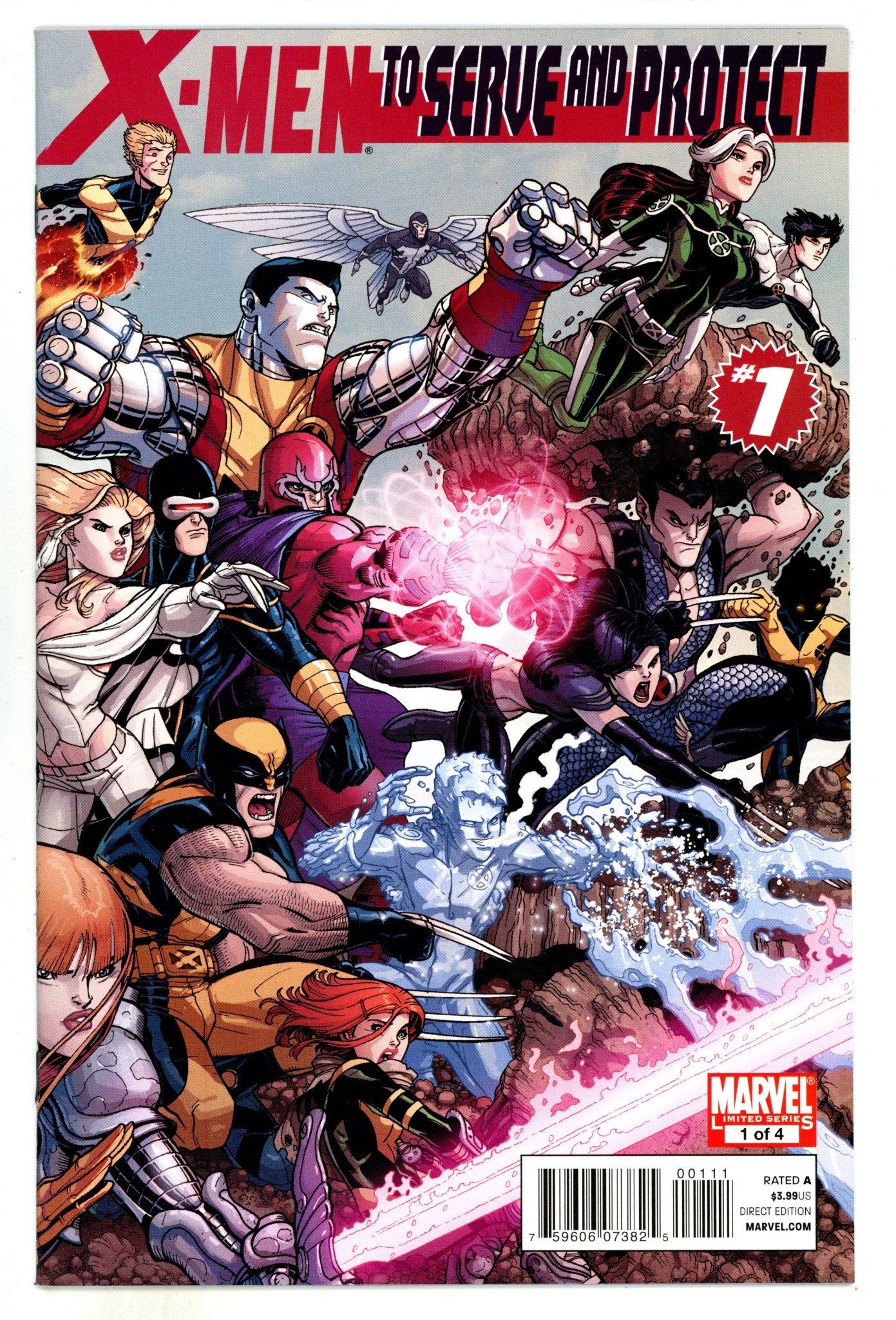 X-Men: To Serve and Protect  1  High Grade  (2011)  