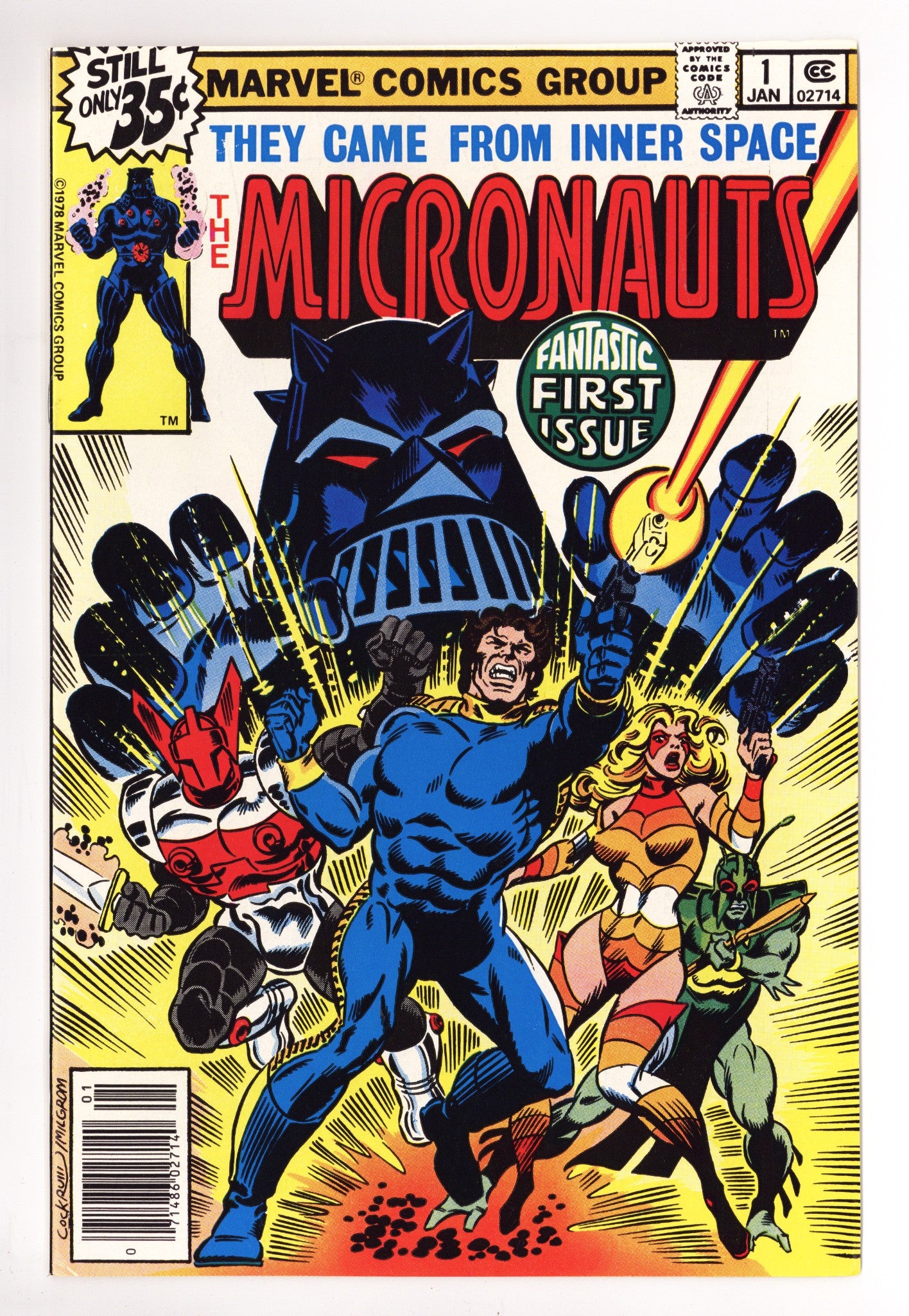 Micronauts Vol 1 1 VF/NM (9.0) (1979) 