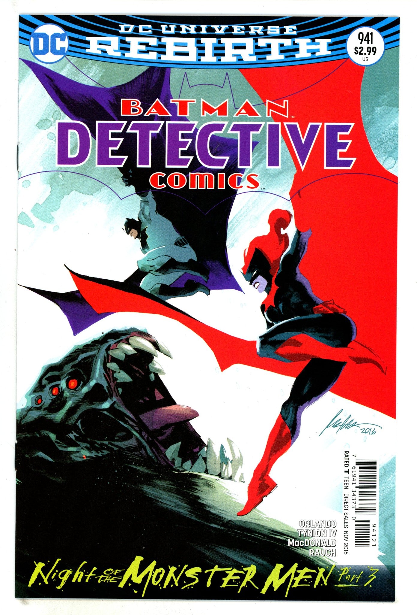 Detective Comics Vol 3 941 High Grade (2016) Albuquerque Variant 