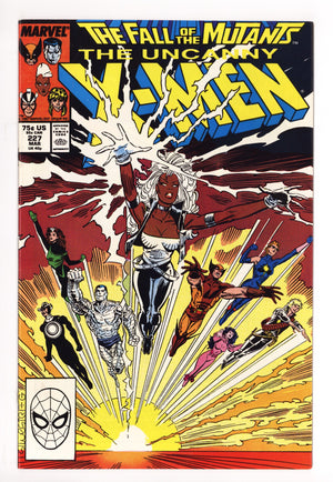 The Uncanny X-Men Vol 1 227 Mid Grade (1988)