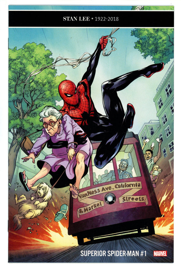 Superior Spider-Man Vol 2 1 NM- (9.2) (2019) Lupacchino Incentive Variant