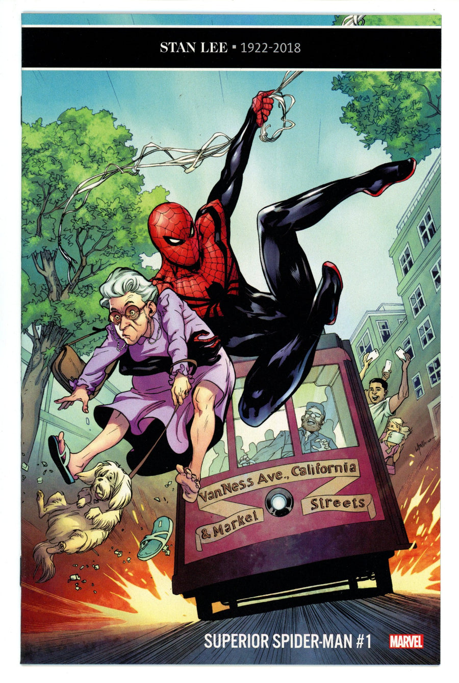 Superior Spider-Man Vol 2 1 NM- (9.2) (2019) Lupacchino Incentive Variant 