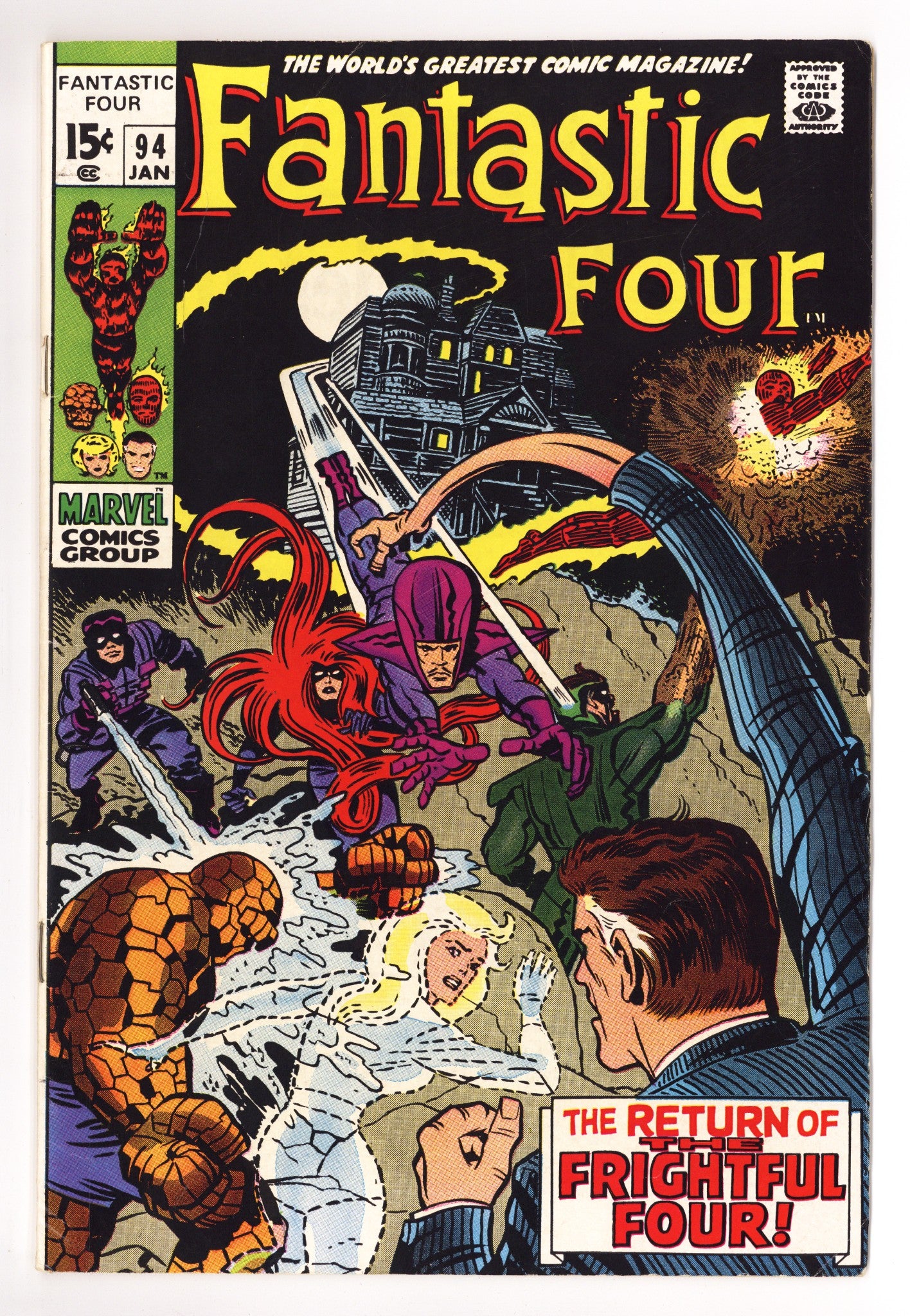Fantastic Four Vol 1 94 FN- (5.5) (1970) 