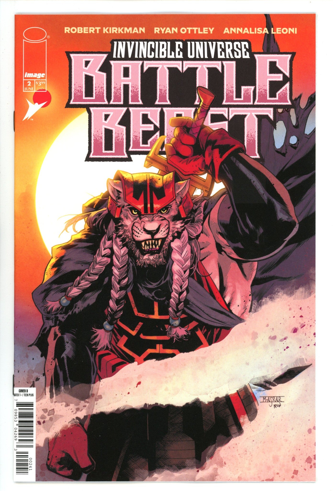 Invincible Universe Battle Beast 2 Asrar Incentive Variant NM+ (2025)