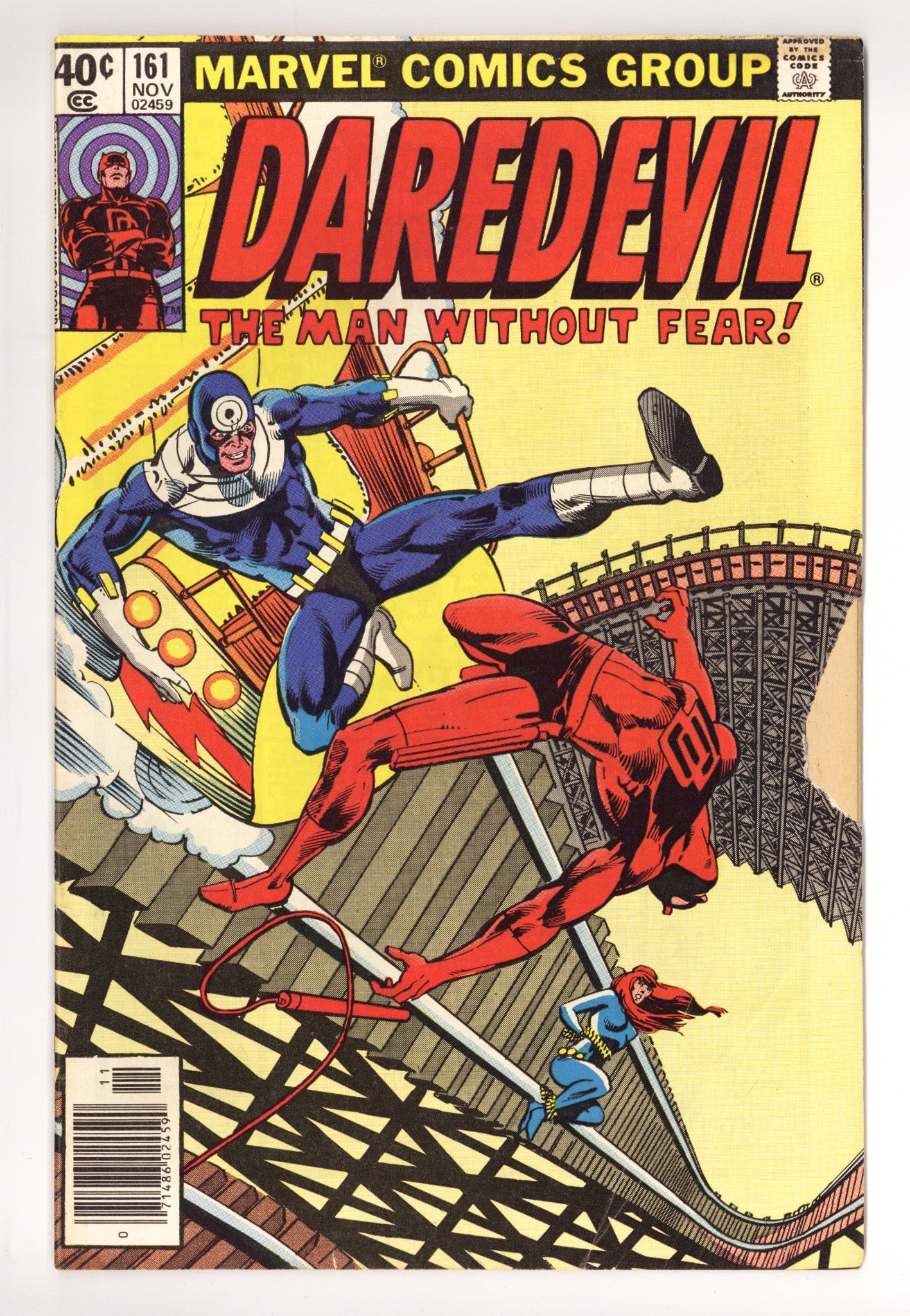 Daredevil Vol 1 161 FN- (5.5) (1979) Newsstand 