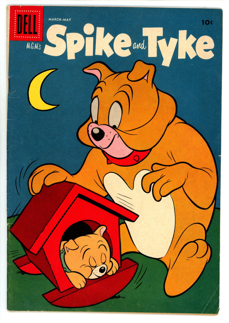 M.G.M.'s Spike and Tyke 9 VG+ (4.5) (1957) 