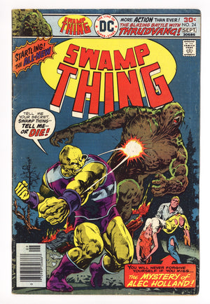 Swamp Thing Vol 1 24 Low Grade (1976)