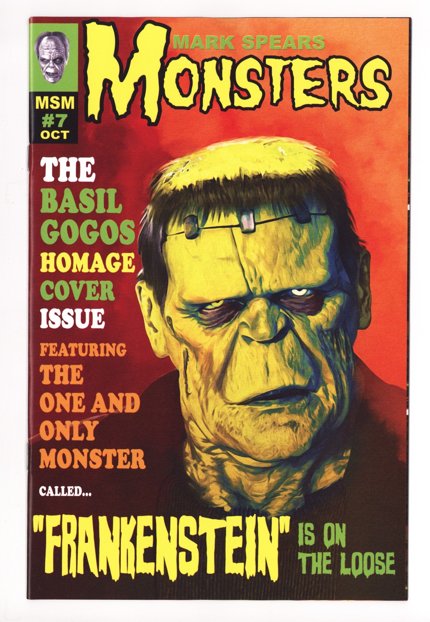 Mark Spears Monsters 7 Spears Homage Incentive NM+ (2025)