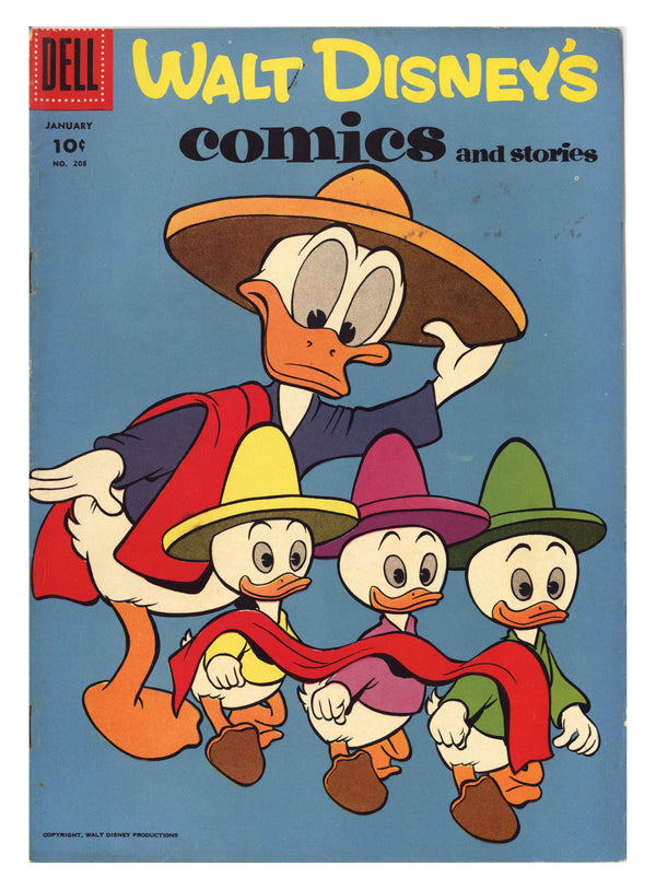 Walt Disney's Comics and Stories Vol 18 4 (208) FN (6.0) (1958)