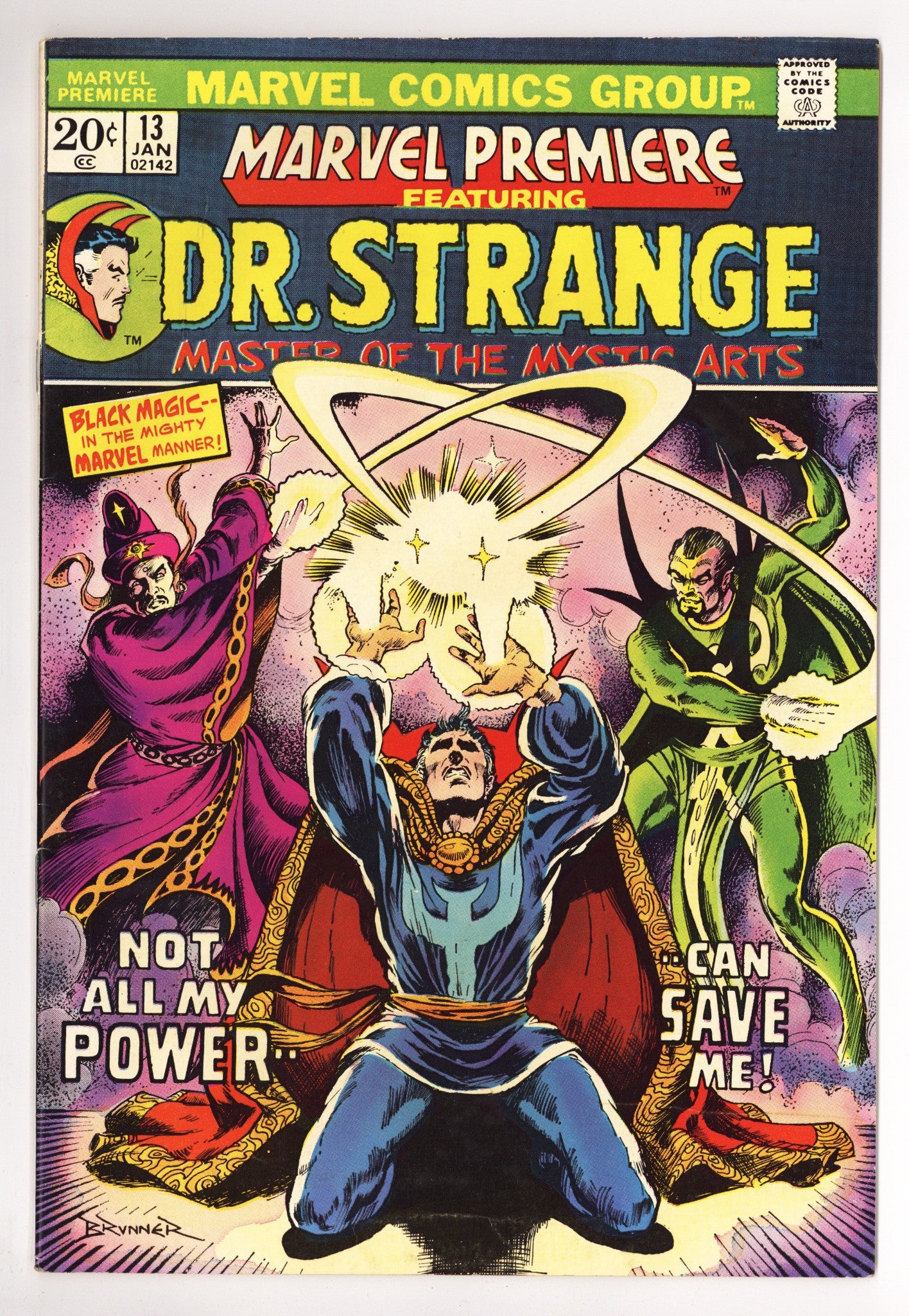 Marvel Premiere 13 FN+ (6.5) (1974) 