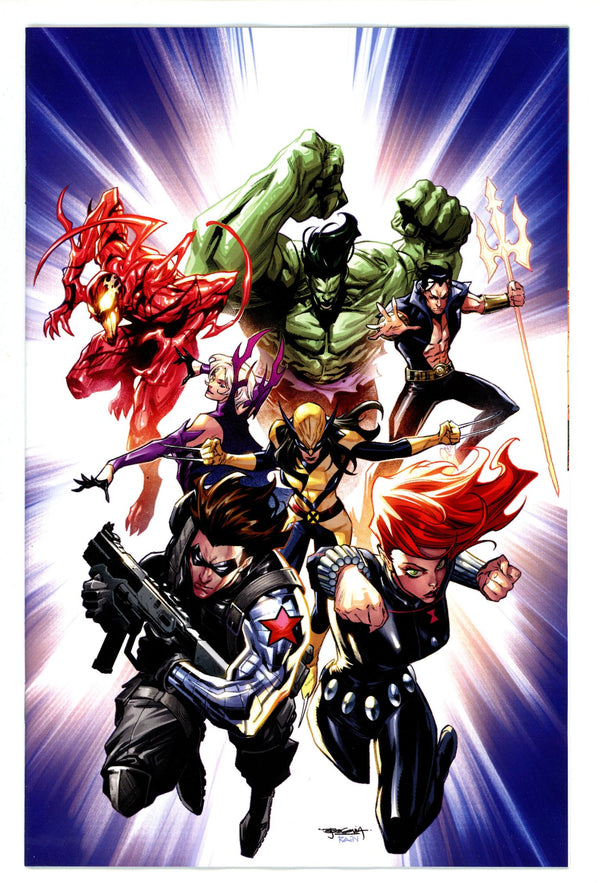 New Avengers Vol 5 1 Segovia Virgin Incentive Variant NM (2025)