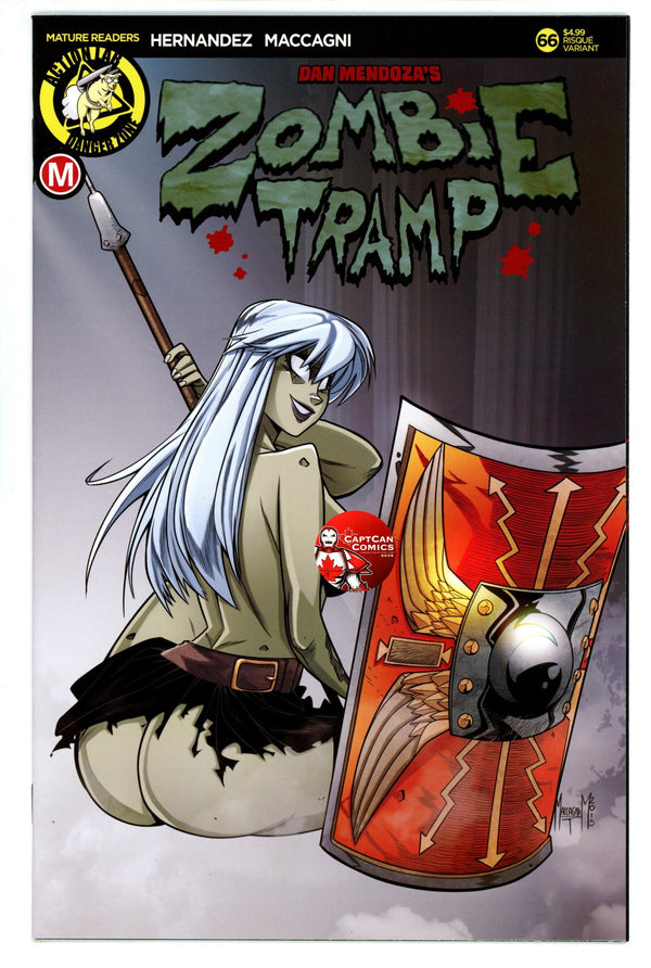 Zombie Tramp Vol 3 66 NM- (9.2) (2019) Maccagni Risque Variant