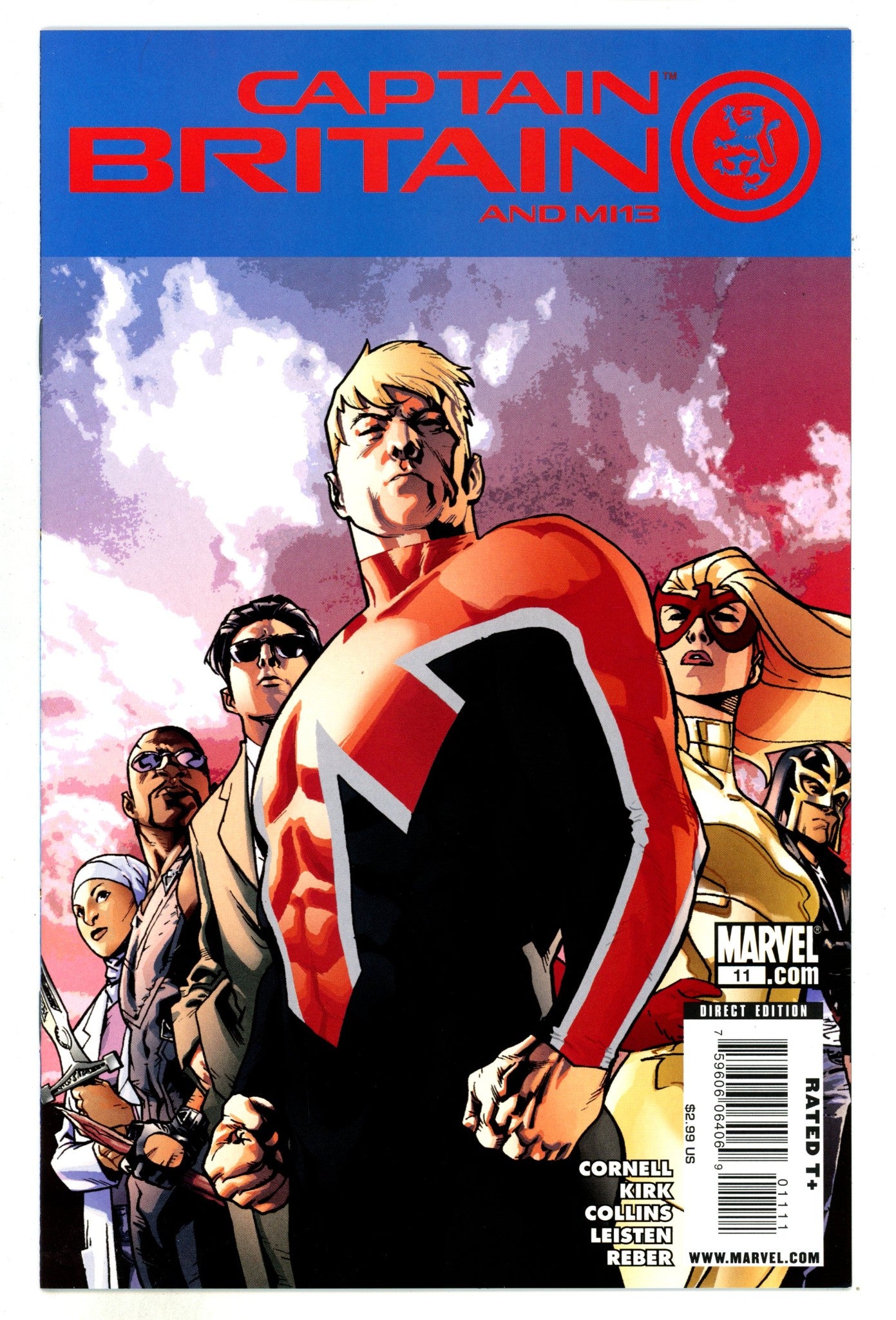 Captain Britain and MI: 13 11 High Grade (2009) 