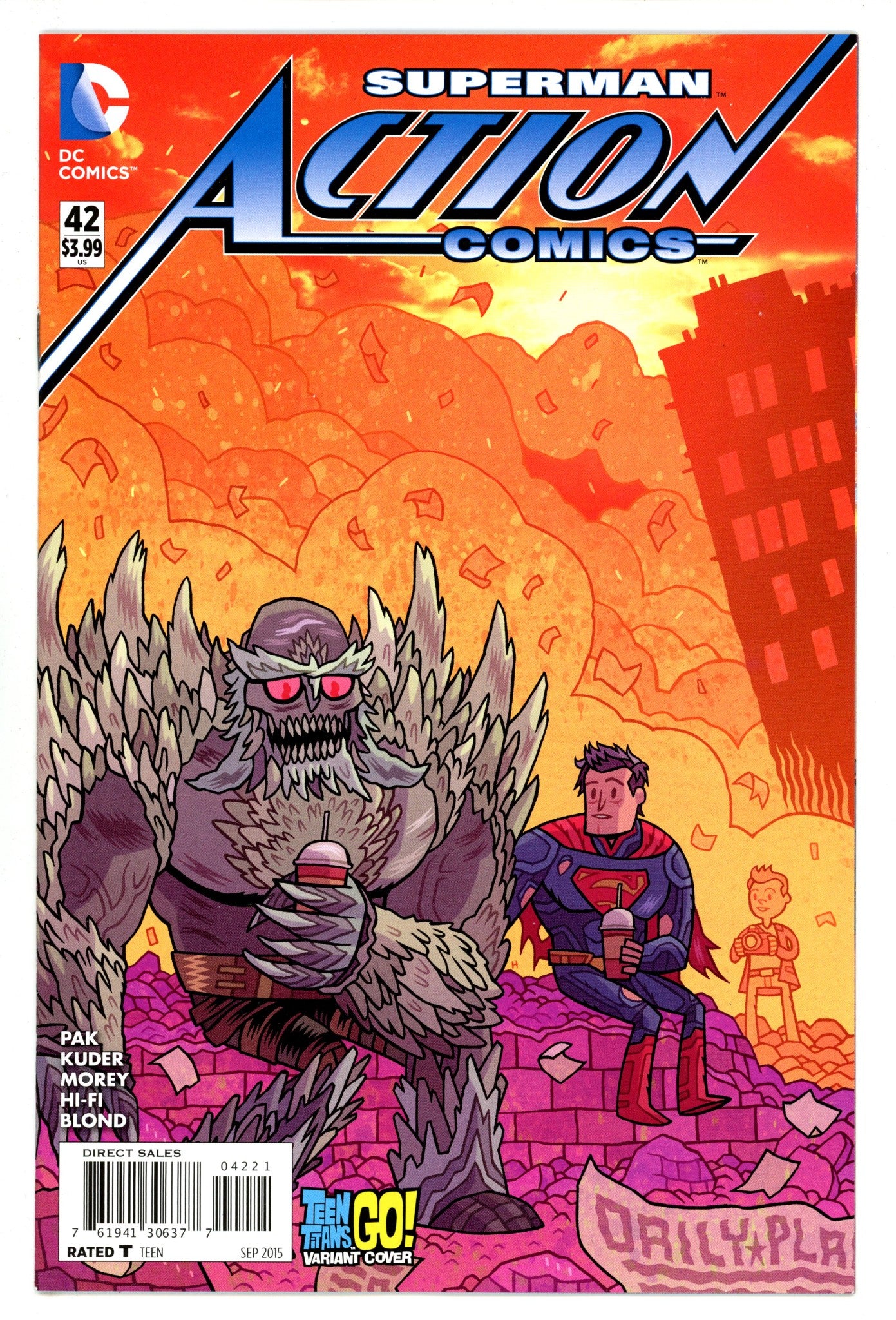 Action Comics Vol 2 42 High Grade (2015) Hipp Variant 