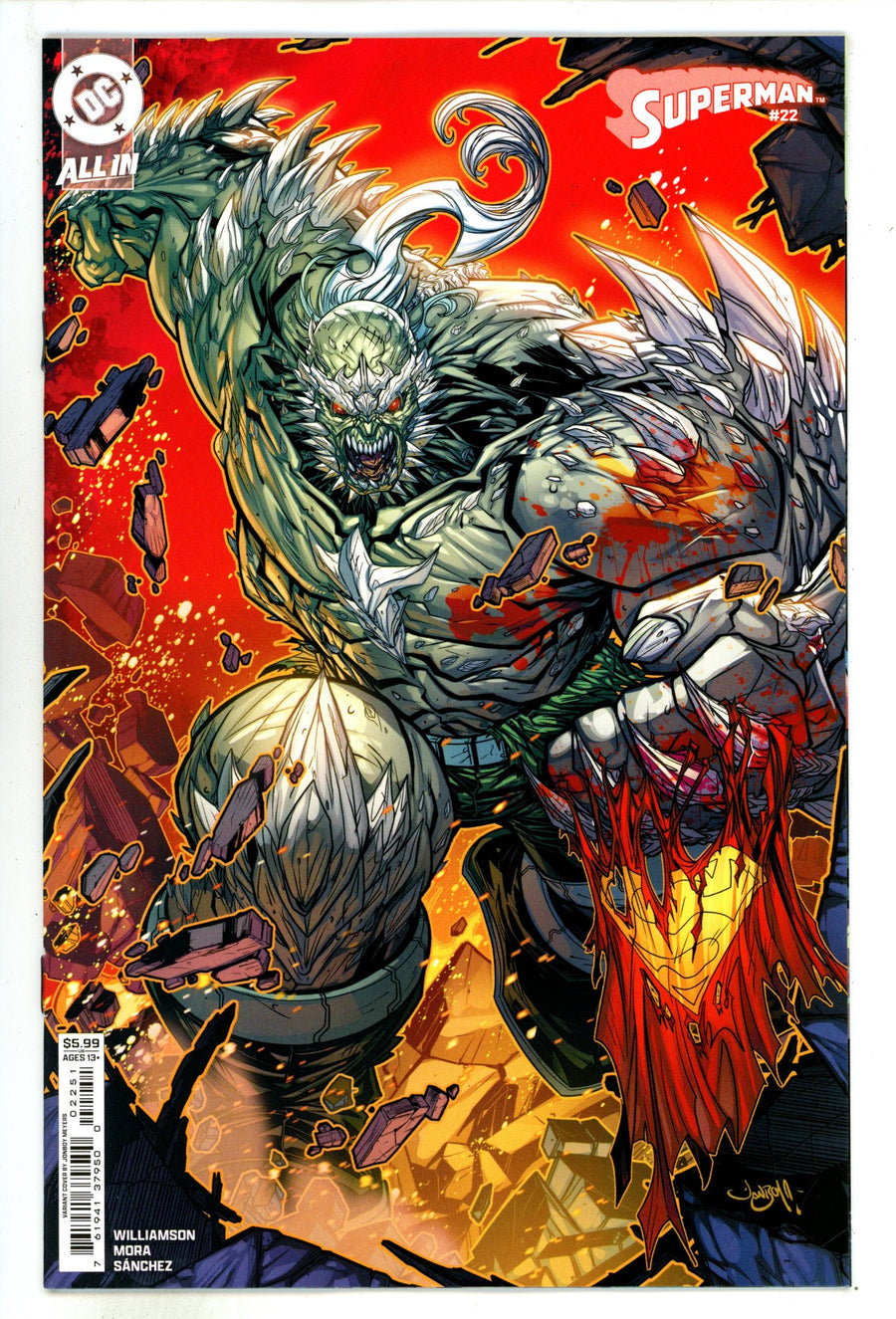Superman Vol 6 22 Meyers  Variant   (2025)