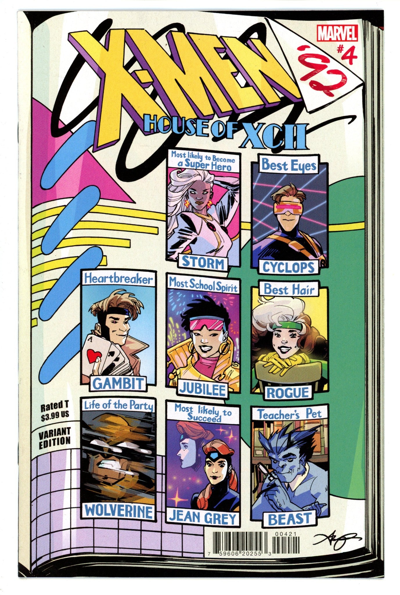 X-Men '92: House of XCII 4 High Grade (2022) Reeder Variant 