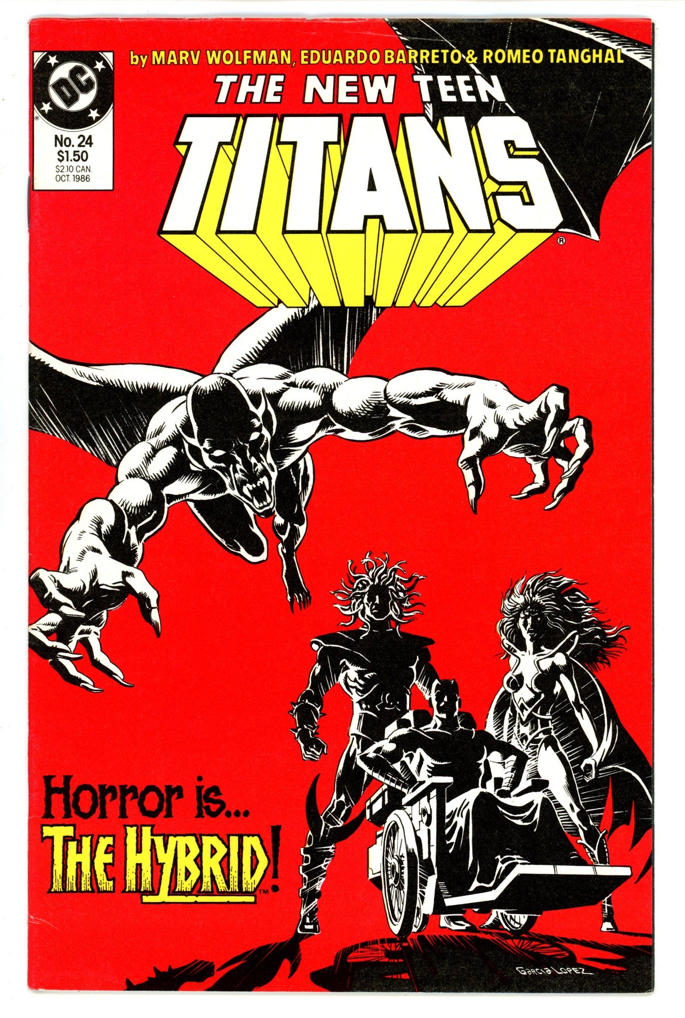 The New Teen Titans Vol 2 24 High Grade (1986) 