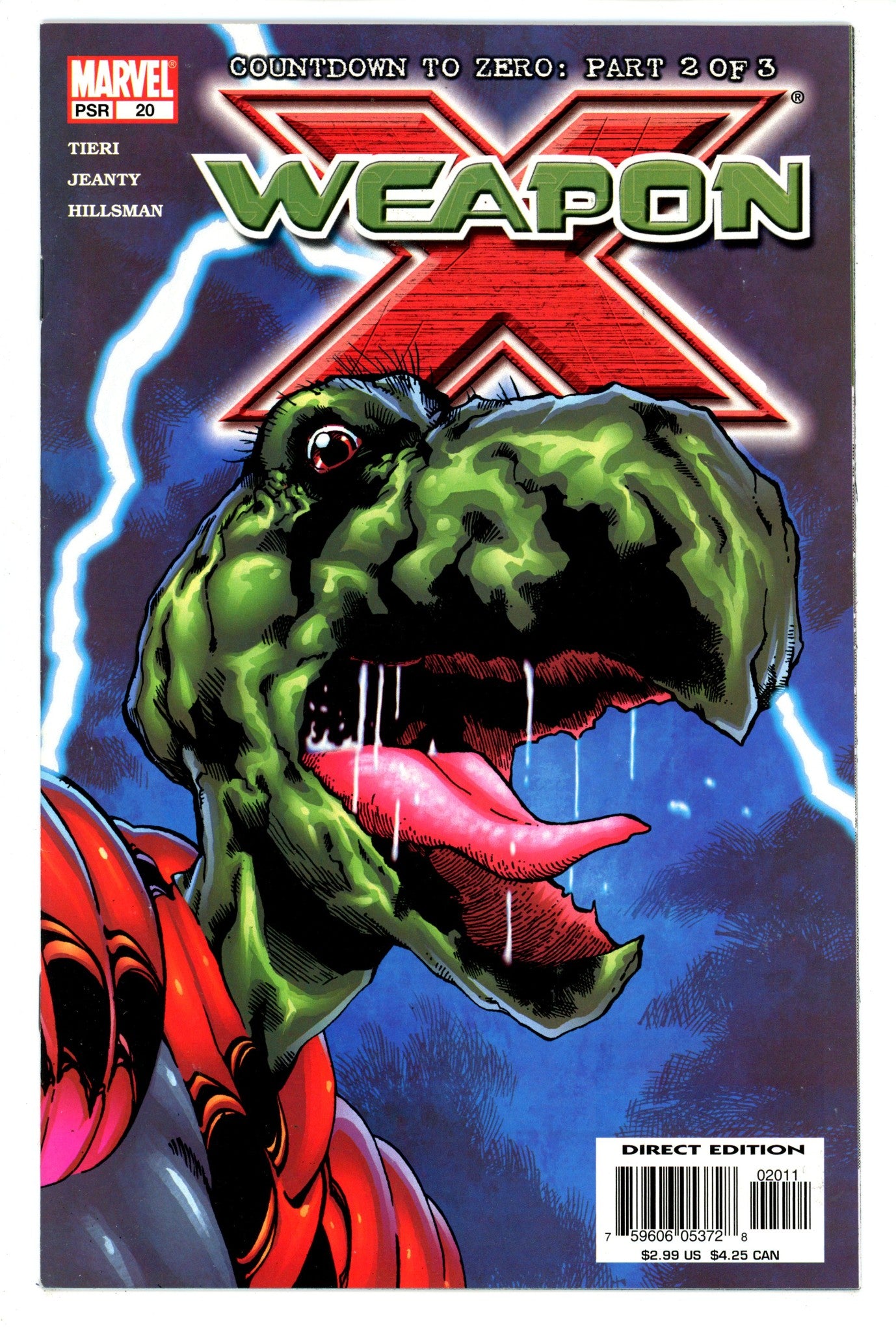 Weapon X Vol 2 20 High Grade (2004) 