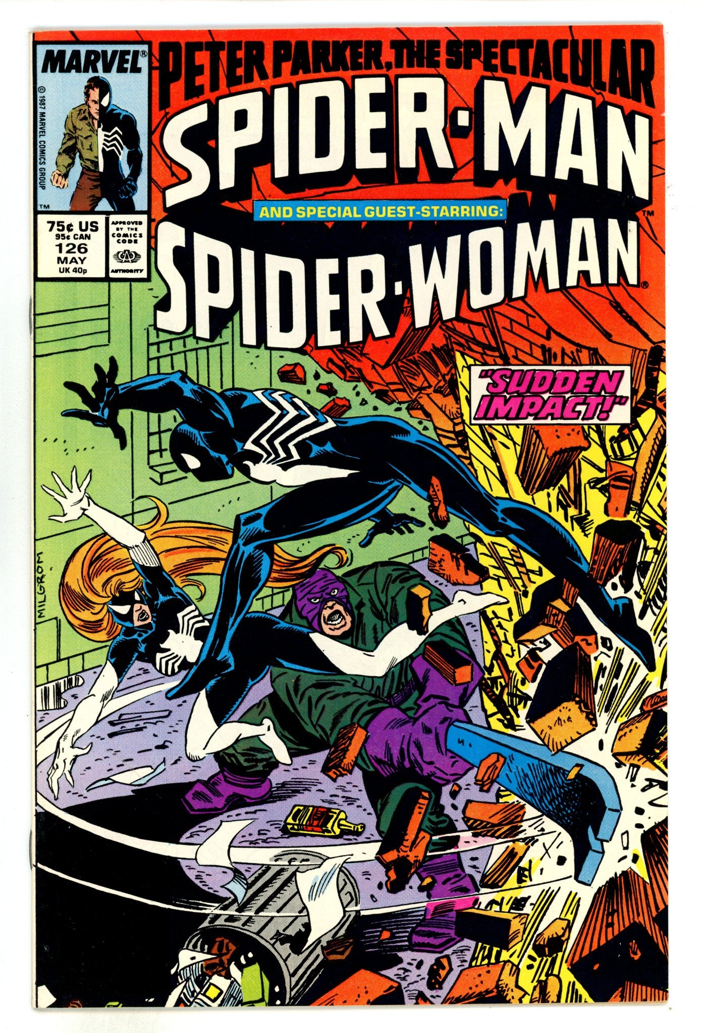 The Spectacular Spider-Man Vol 1 126 Mid Grade (1987) 