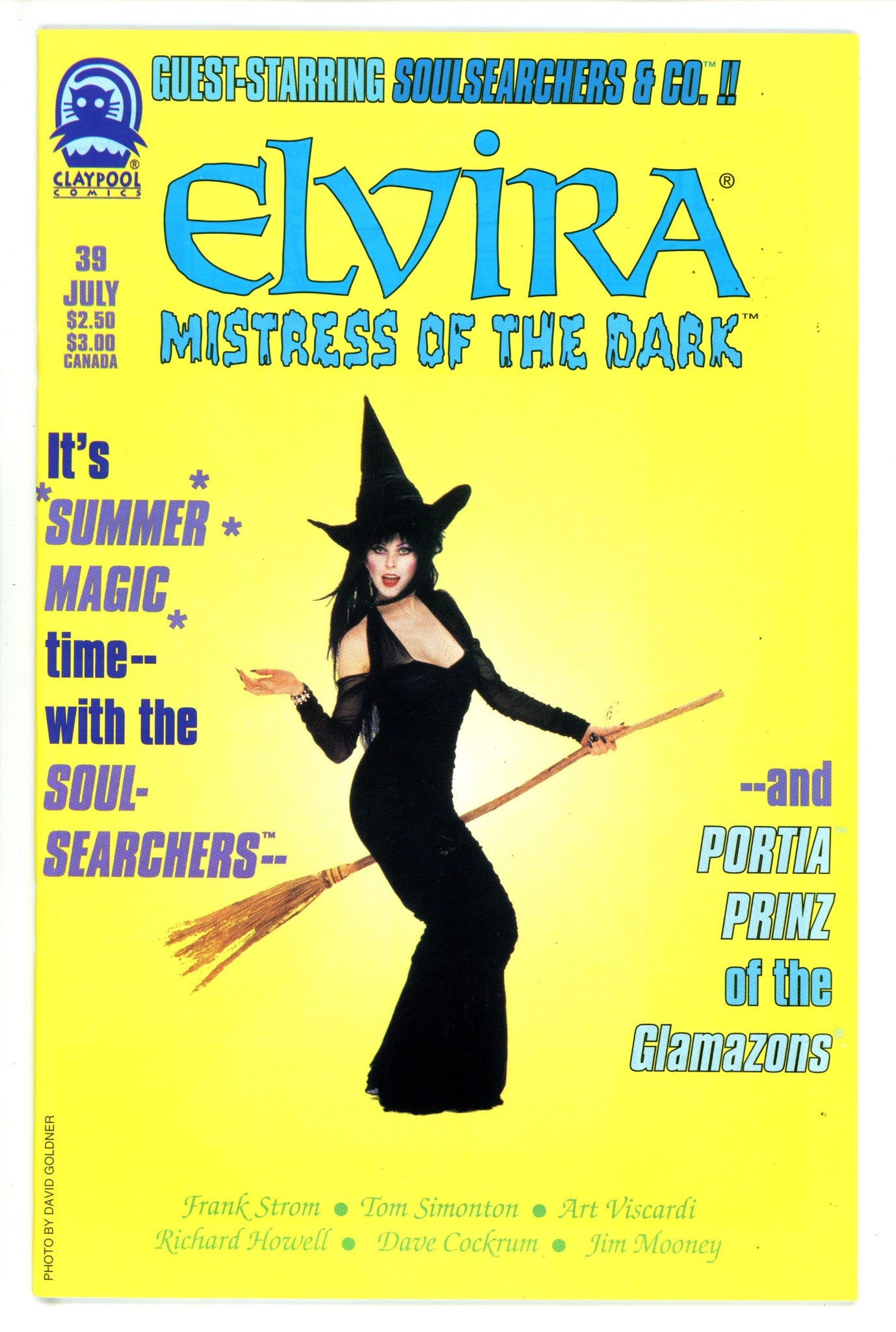 Elvira Mistress of the Dark 39 VF+ (1996)