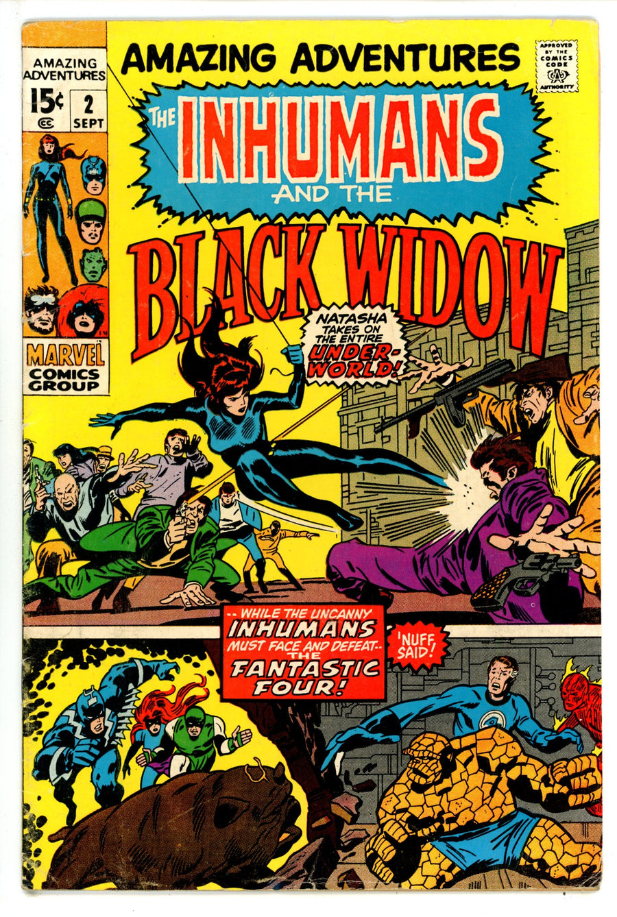 Amazing Adventures Vol 2 2 VG (4.0) (1970) 
