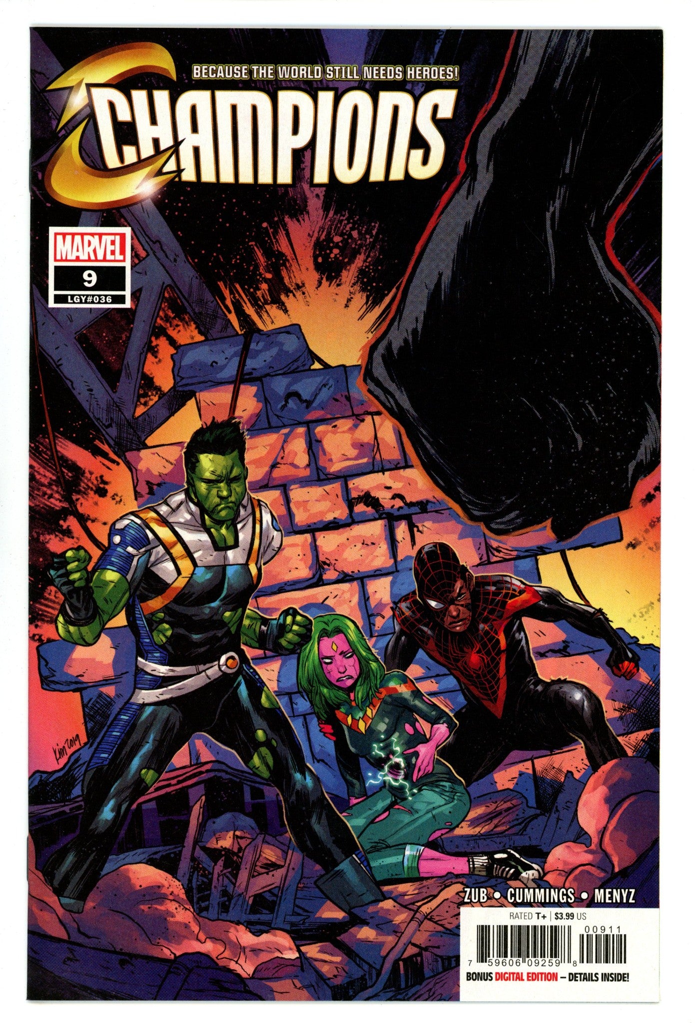 Champions Vol 3 9 (36)  High Grade   (2019)        