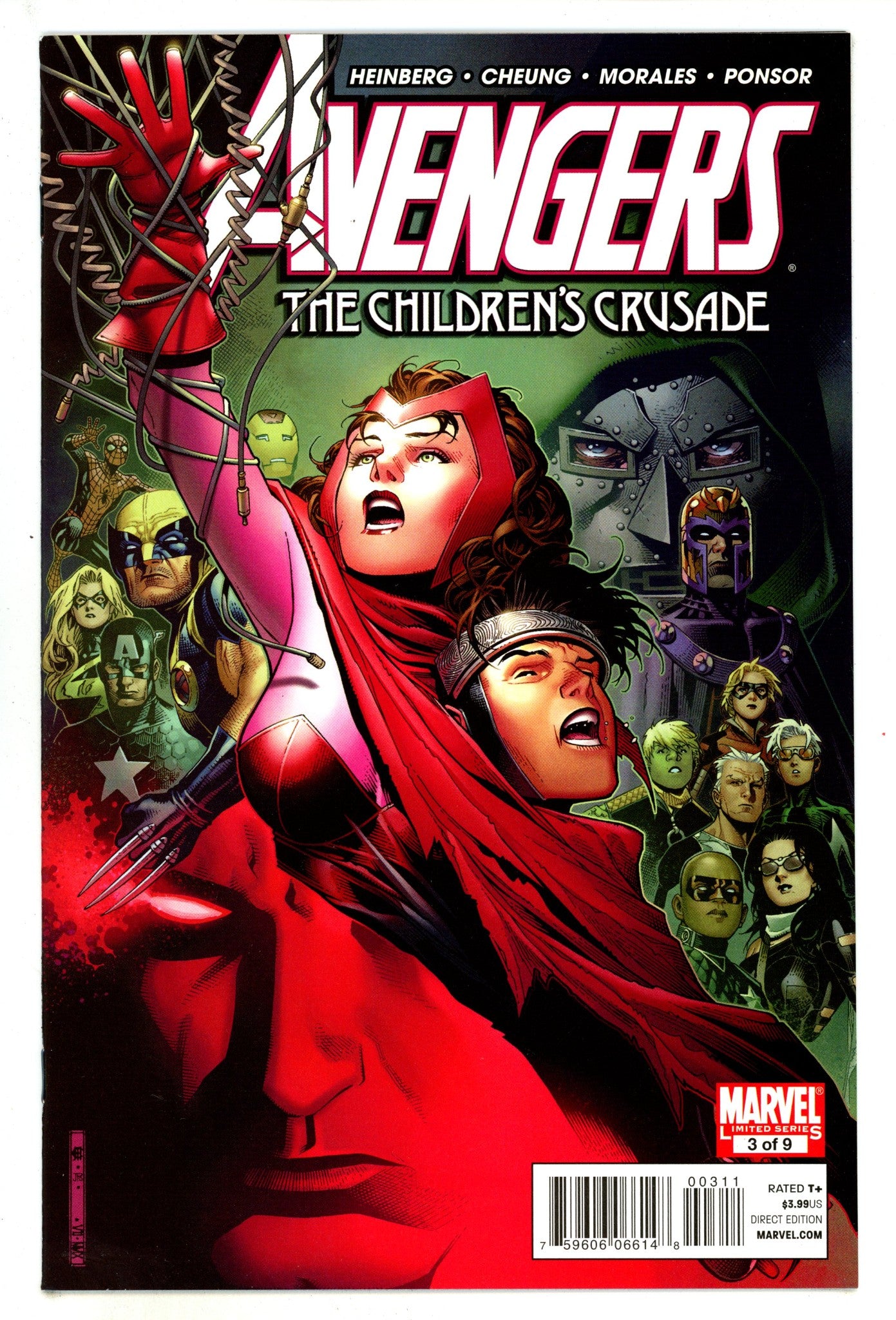 Avengers: The Children's Crusade 3 High Grade (2011) 