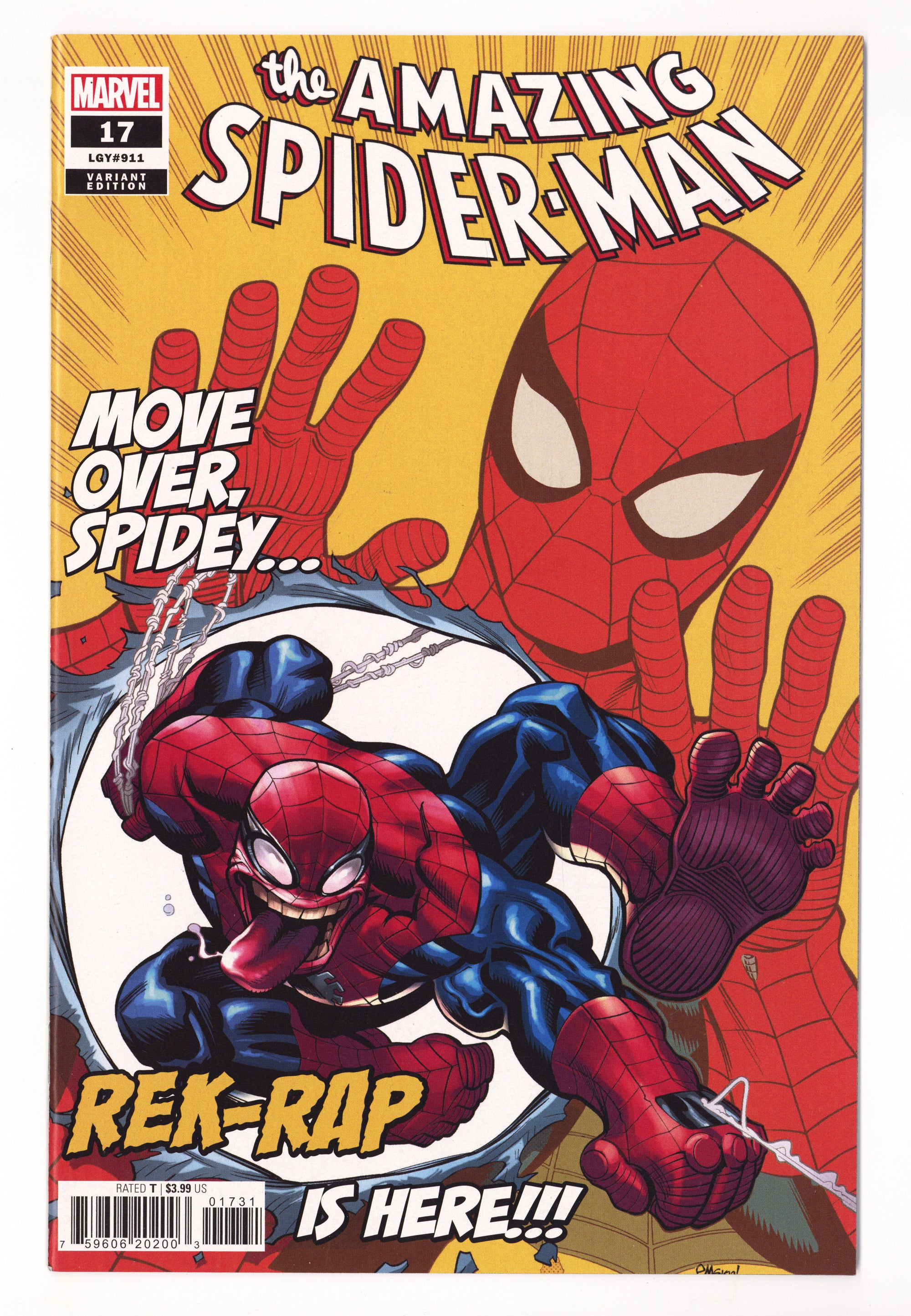 The Amazing Spider-Man Vol 6 17 (911) High Grade (2023) McGuinness Variant 
