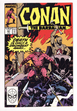 Conan the Barbarian Vol 1 221 High Grade (1989)