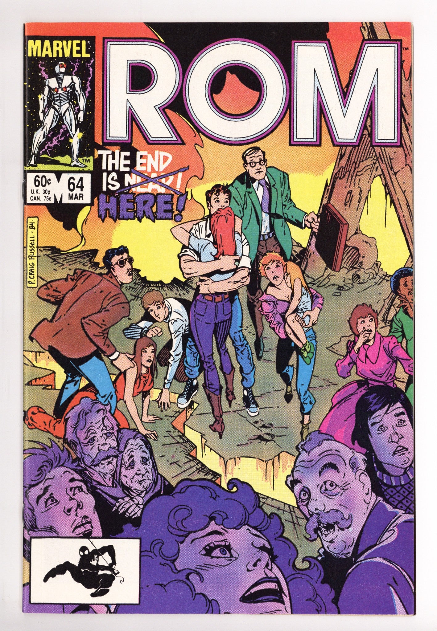 Rom Vol 1 64 High Grade (1985) 