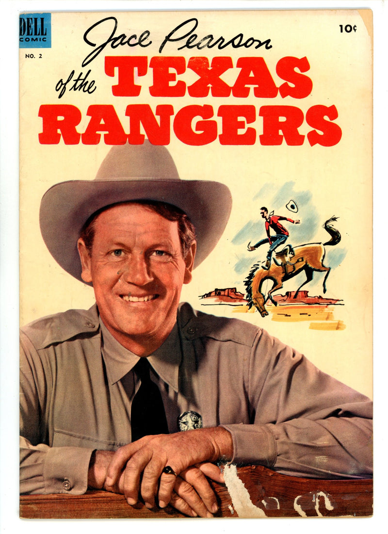Jace Pearson of the Texas Rangers 2 VG+ (4.5) (1953) 