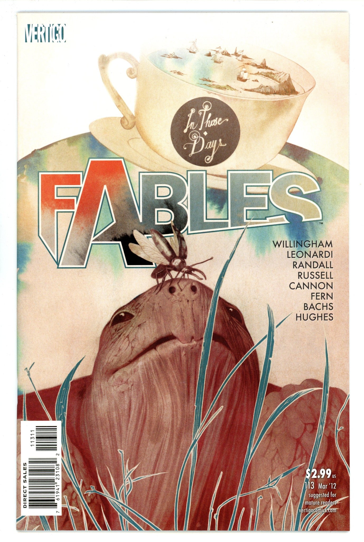 Fables 113 High Grade (2012) 