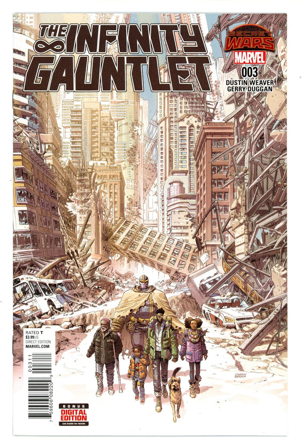 Infinity Gauntlet Vol 2 3  High Grade   (2015)