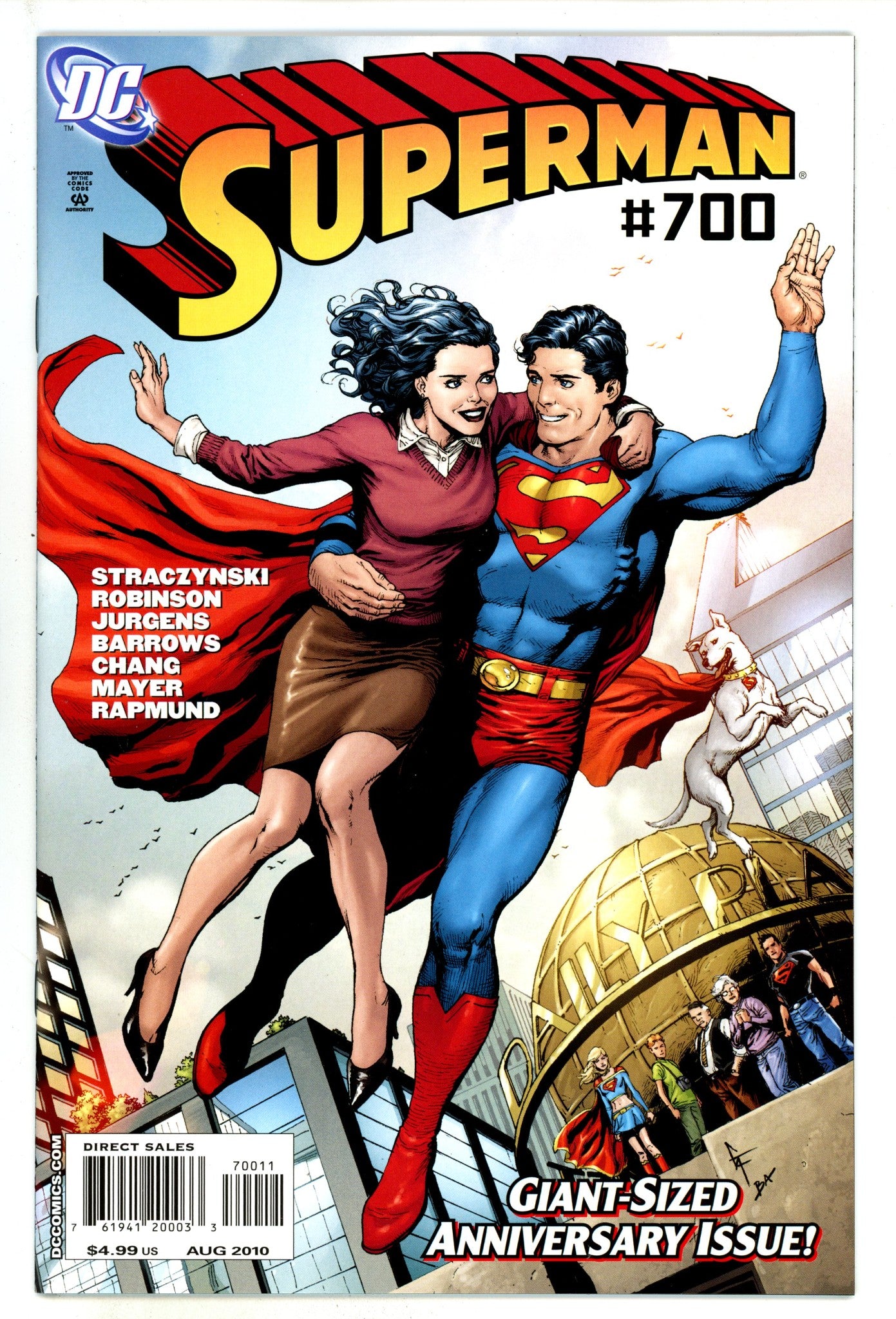 Superman Vol 1 700 High Grade (2010) 