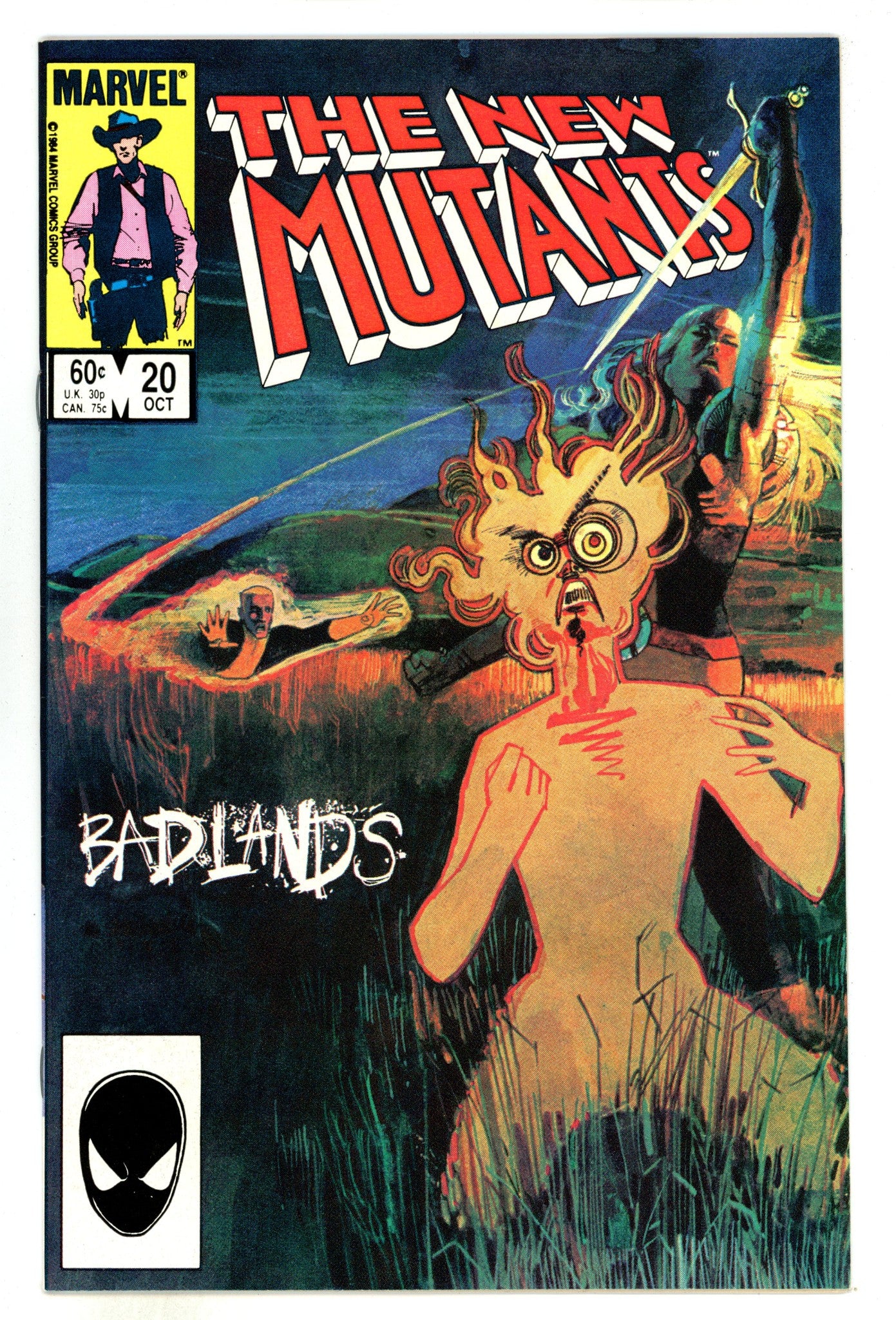 The New Mutants Vol 1 20  High Grade  (1984)  