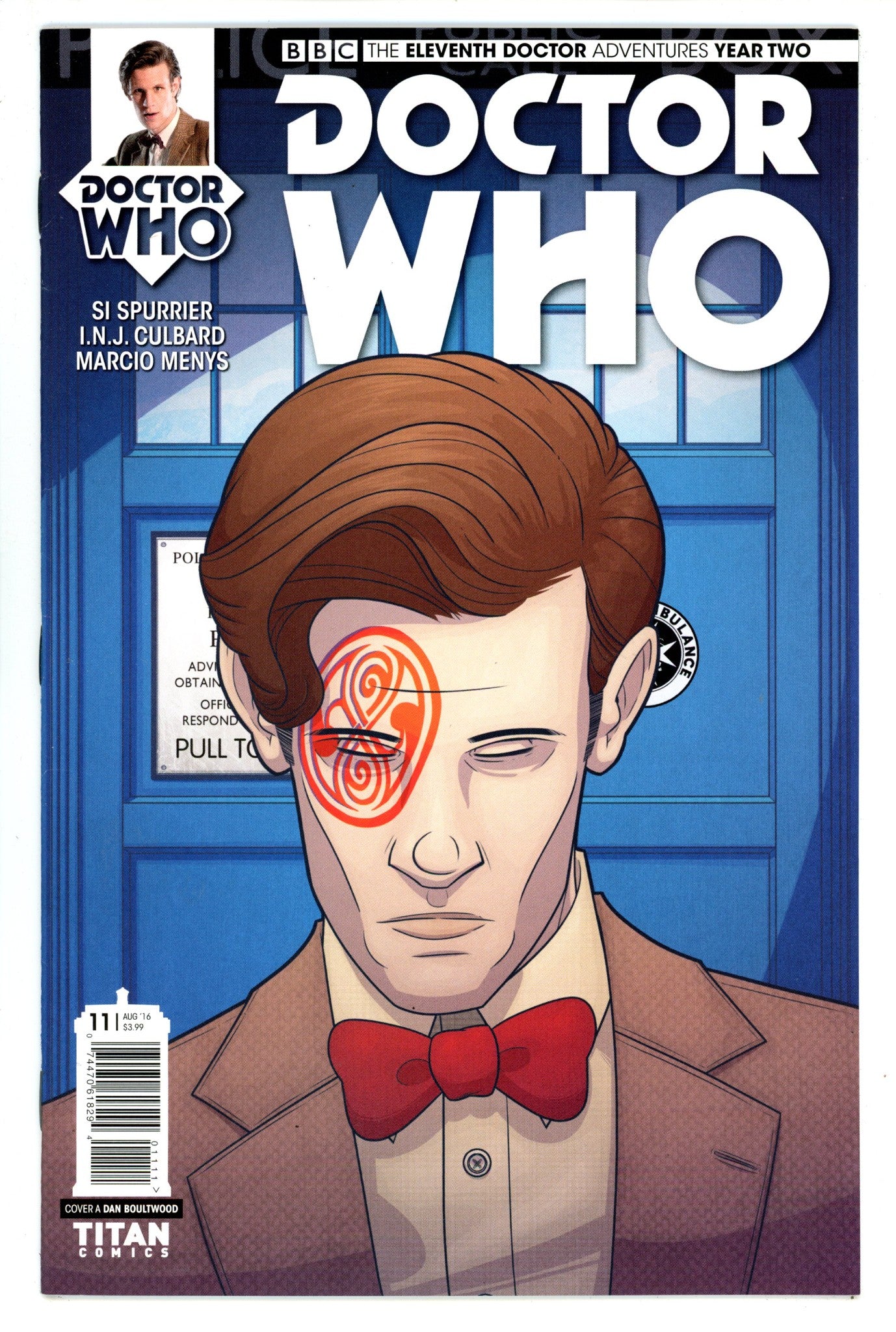 Doctor Who: The Eleventh Doctor, Year Two 11 High Grade (2016) 