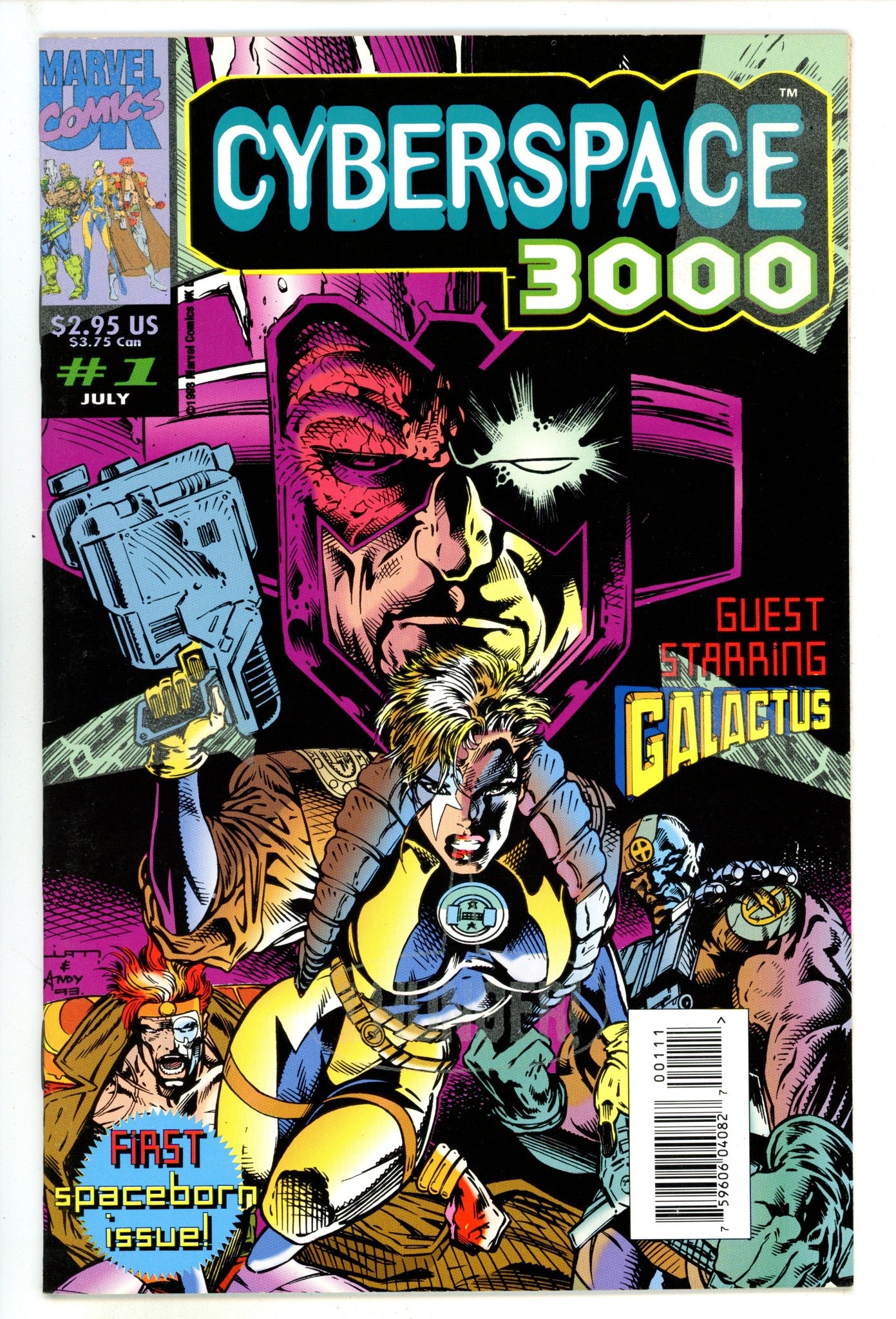 Cyberspace 3000 1 High Grade (1993) Djurdjevic Variant 