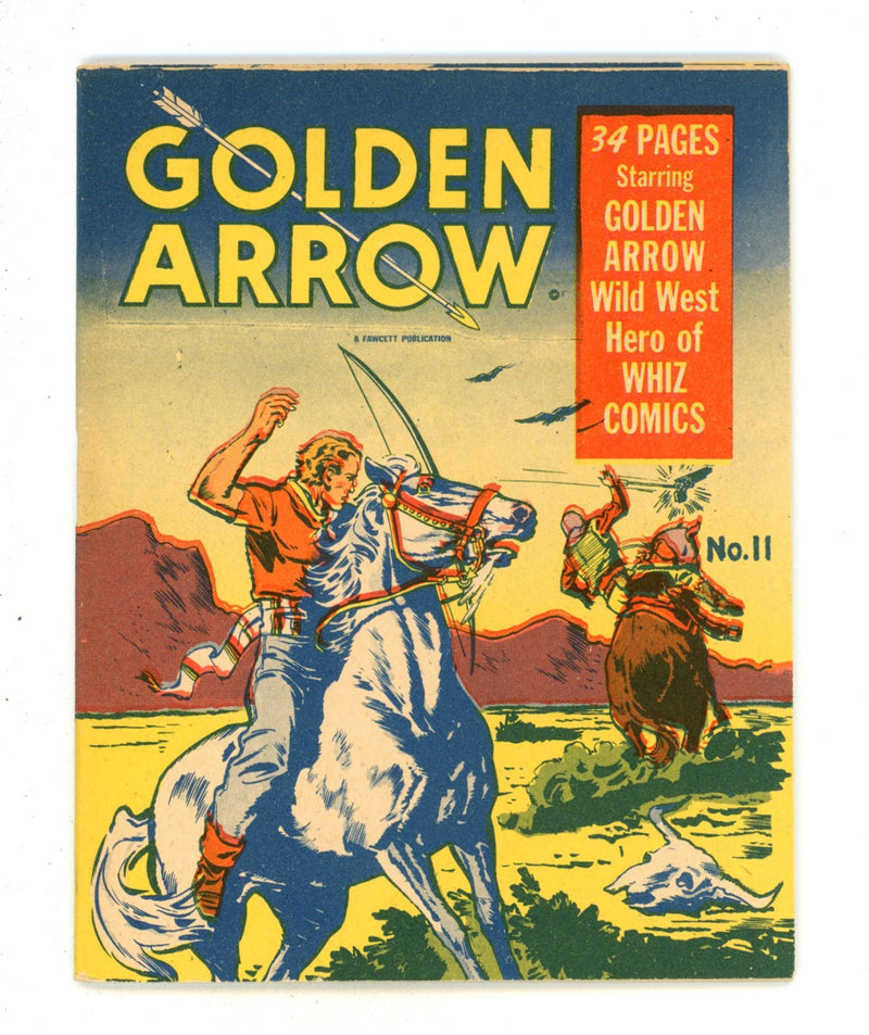 Golden Arrow [Mighty Midget Comic] 11 NM- (9.2) (1943) 