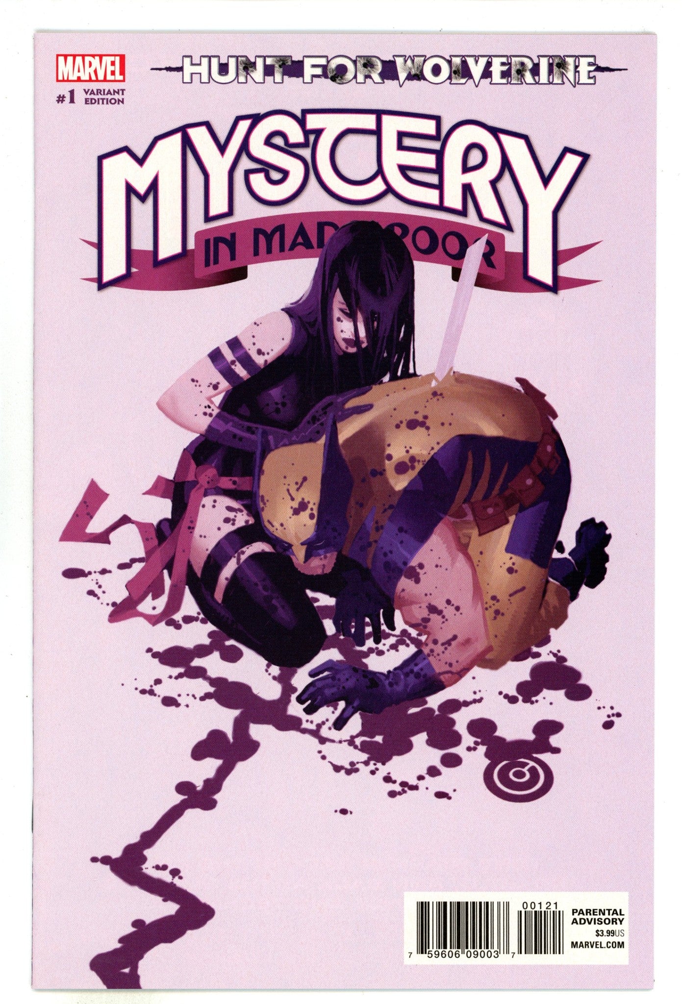 Hunt for Wolverine: Mystery in Madripoor 1 NM- (9.2) (2018) Bachalo Variant 
