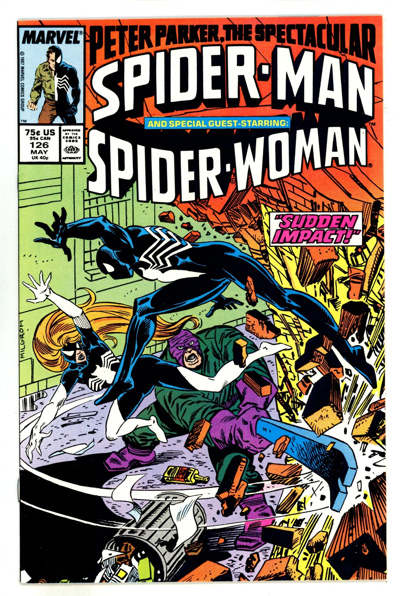 The Spectacular Spider-Man Vol 1 126 High Grade (1987) 