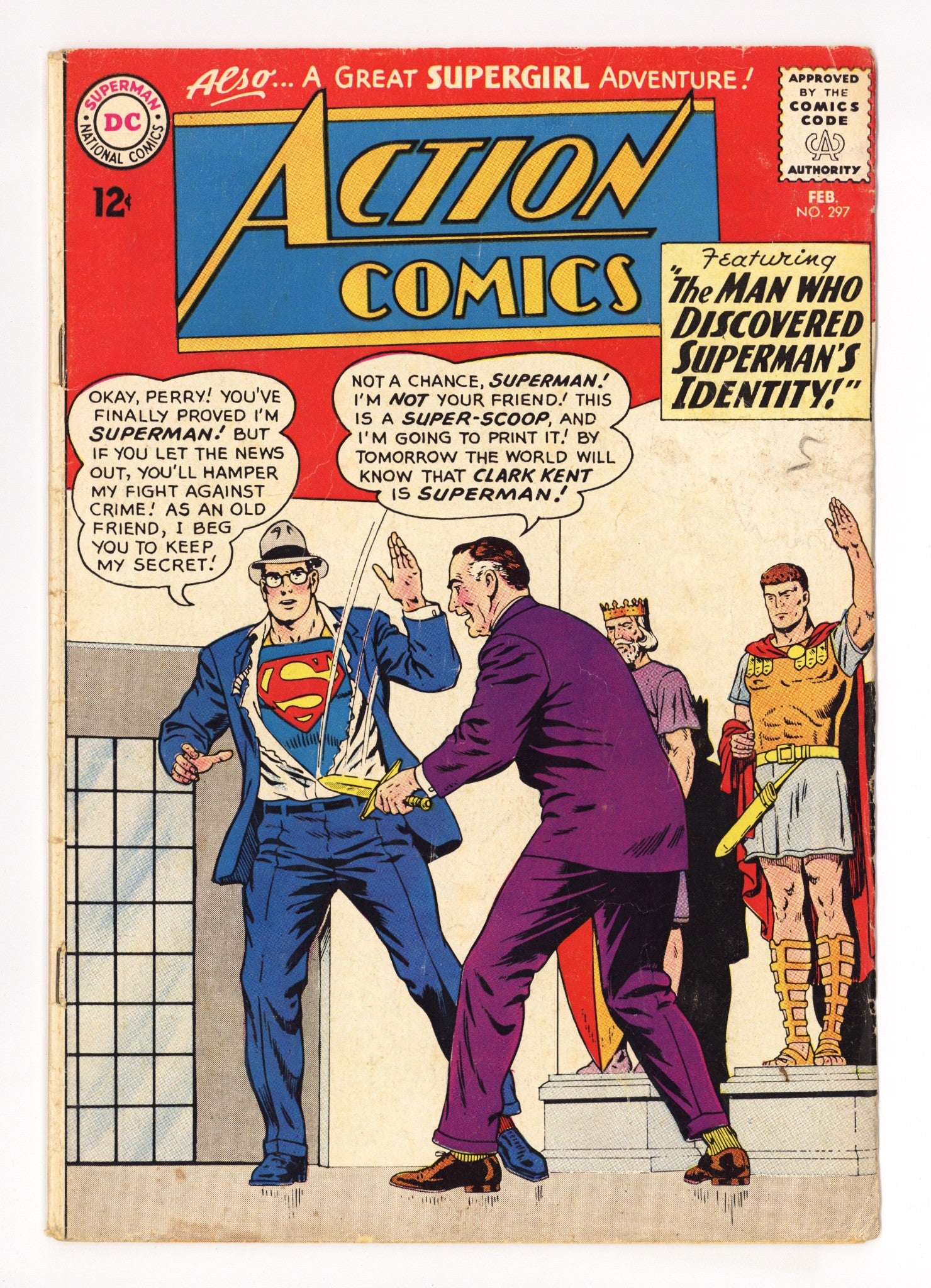 Action Comics Vol 1 297 GD/VG (3.0) (1963) 