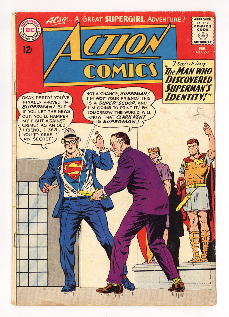 Action Comics Vol 1 297 GD/VG (3.0) (1963) 