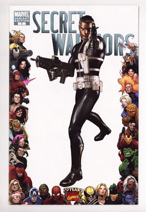 Secret Warriors 7 High Grade (2009) Granov Variant