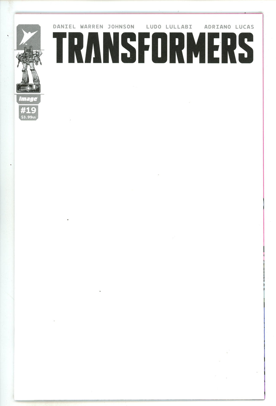 Transformers 19 Blank Variant (2025)