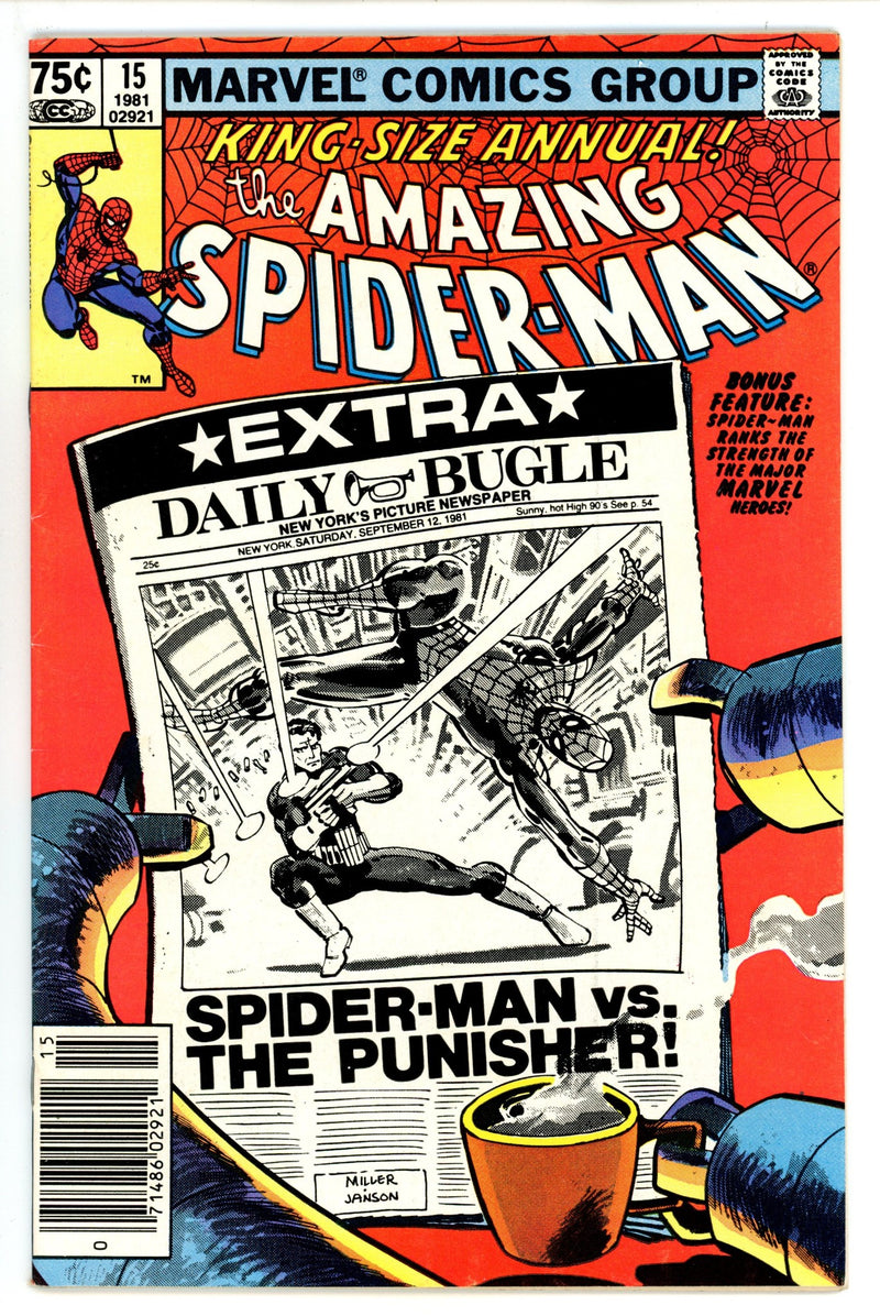 The Amazing Spider-Man Annual Vol 1 15 FN/VF (7.0) (1981) Newsstand 